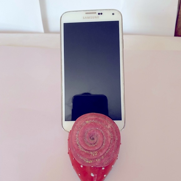 Porcelain High heel cell phone/glasses holder. Adorable/New - Picture 5 of 11